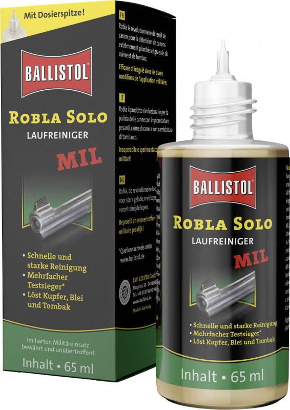 купить Ballistol 23532 Robla Solo Mil Laufreiniger  65 ml