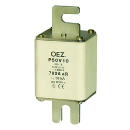 купить OEZ:08683 OEZ Плавкая вставка для защиты полупроводников / Un AC 1000 V / DC 600 V, aR - характеристика для защиты полупроводников только против короткого замыкания, для винтов M10, без Cd/Pb