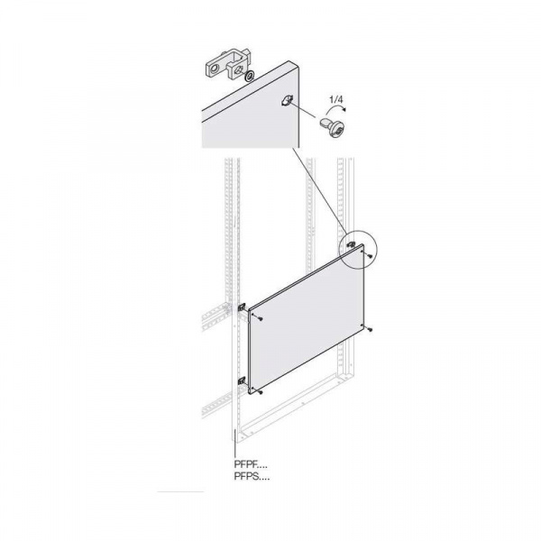 купить Панель глухая H=150мм W=400мм ABB 1STQ007467A0000