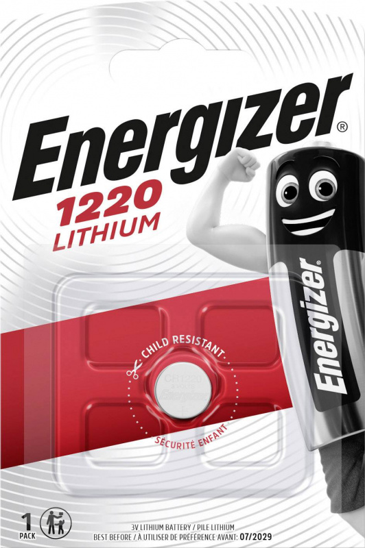 купить Energizer CR1220 Knopfzelle CR 1220 Lithium 40 mAh