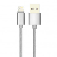 купить Кабель USB 2.0 microUSB+lightning 1м 2.1А Partner ПР034116/38767