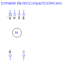 купить 31540 Schneider Electric motor-mechanism - Compact MT250 / 48..60 V AC / NS250