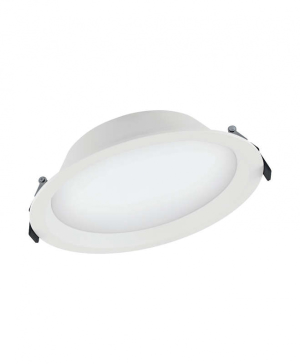 купить Светильник светодиодный DOWNLIGHT ALU ДВО 25Вт 3000К 2250Лм IP44 бел. LEDVANCE OSRAM 4058075091498