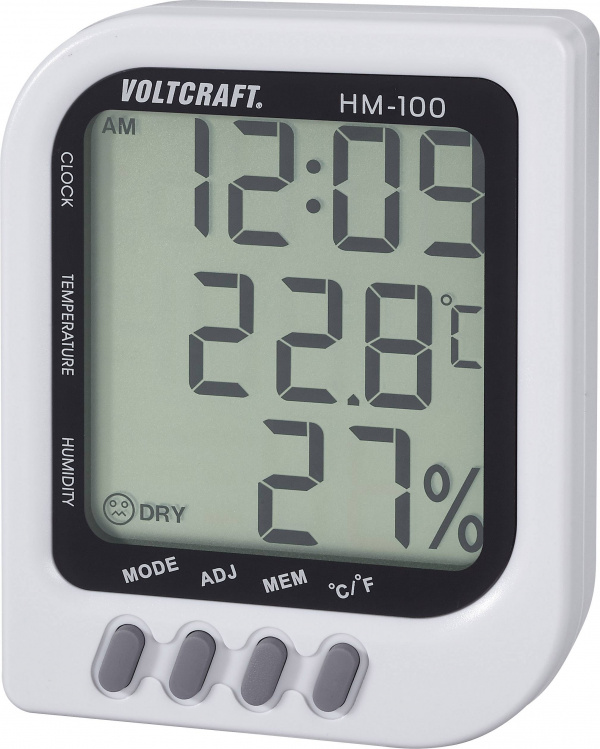 купить VOLTCRAFT HM-100 Luftfeuchtemessgeraet (Hygrometer)
