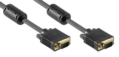 купить Q7174063 Schrack Technik SVGA Monitorkabel, Ferrit/Gold, 2x 15pin Stecker, 10m