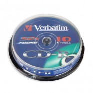 купить Носители информации Verbatim CD-R 700MB 52x CB/10 43437 Extra Protect