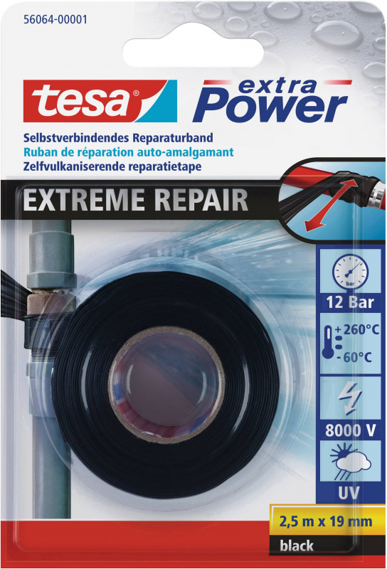 купить tesa 56064-01-00 56064-01-00 Reparaturband  Schwar