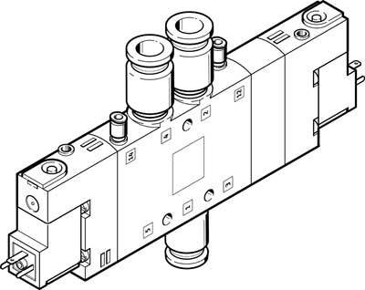 купить FESTO Magnetventil 170294 CPE18-M2H-5/3BS-QS-8  QS