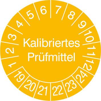 купить Pruefplakette Kalibriertes Pruefmittel 2019-2024 Gel