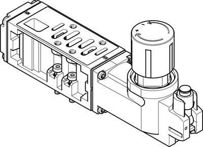 купить FESTO Reglerplatte VABF-S1-2-R2C2-C-6 555759     1