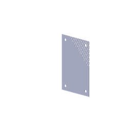 купить SCE-8N6MPP Saginaw Subpanel / Flat Perforated / Powder coated white