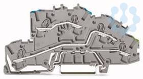купить Клемма 3х(0.25-2.5мм) 5-и проводн. сер. WAGO 2003-7646