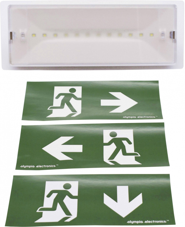 купить Olympia Electronics GR-9/leds LED Fluchtweg-Notbel