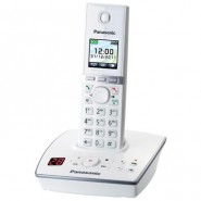 купить Радиотелефон Panasonic KX-TG8061RUW белый,а/о 18мин.,ЖК цвет.дисплей