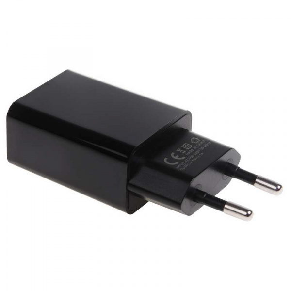 купить Устройство зарядное сетевое USB (СЗУ) (5В 2 100мА) черн. Rexant 18-2221