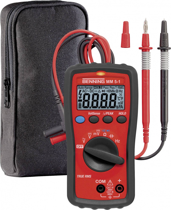 купить Benning MM 5-1 Hand-Multimeter  digital  CAT III 6