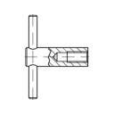 купить TOOLCRAFT  137859 Knebelmuttern M10   DIN 6305   S