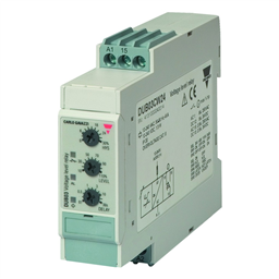 купить DUB03CW24 Carlo Gavazzi 1-Phase True RMS AC Over/Under Voltage , For DIN-rail Mounting