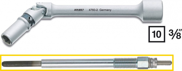 купить Hazet  4760-2 Gluehkerzen-Schluessel    Abtrieb 3/8"