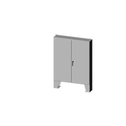 купить SCE-726012ULP Saginaw 2DR LP Enclosure / ANSI-61 gray powder coating inside and out. Optional sub-panels are powder coated white.