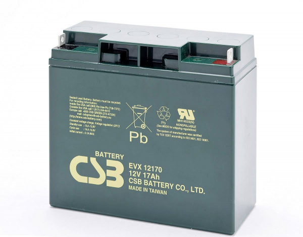 купить CSB Battery EVX 12170 EVX12170 Bleiakku 12 V 17 Ah