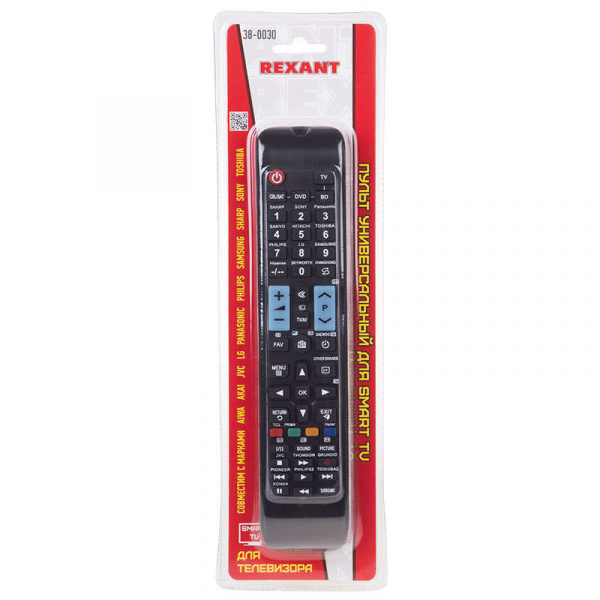 купить Пульт универсальный для телевизора с функцией smart TV ST-01 Rexant 38-0030