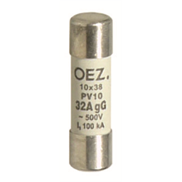 купить OEZ:06705 OEZ Плавкая вставка / Un AC 500 V / DC 250 V, размер 10?38, gG - характеристика для общего применения, без Cd/Pb