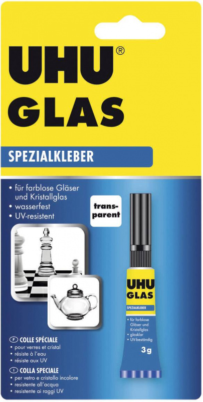 купить UHU GLAS Reparaturkleber 46685 3 g