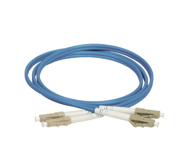 купить Патч-корд оптический коммутационный соединительный для многомодового кабеля (MM); 50/125 (OM4); LC/UPC-LC/UPC (Duplex) (дл.50м) ITK FPC5004-LCU-LCU-C2L-50M