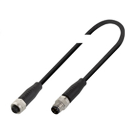 купить BCC02TF Balluff Connector/cable, Female M8, Male M8, PUR, 0.30 m, Drag chain compatible