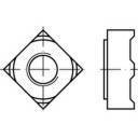 купить TOOLCRAFT  119088 Vierkantmuttern M10   DIN 928