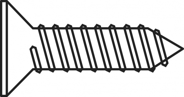 купить TOOLCRAFT 194670 HC2,9*16 D7982:A2K Senkblechschra