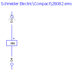купить 28082 Schneider Electric voltage release Compact MN / 220..240 V AC 50/60Hz / NS80HMA