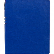 купить Бизнес-тетрадь Attache Light Book A4 96л,клетка,цв.срез, кожзам ярко-синий