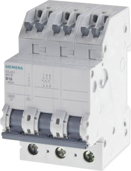 купить Siemens 5SJ63137KS Leitungsschutzschalter    3poli