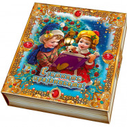 купить Набор конфет Книга золотая картон1000г.