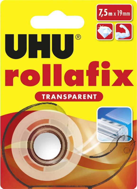 купить UHU rollafix TRANSPARENT 36955 Klebeband  Transpar