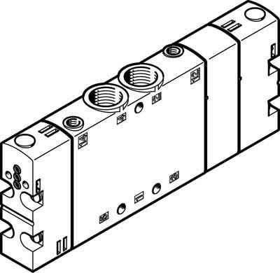 купить FESTO Grundventil 550159 CPE18-P1-5/3E-1/4  Gehaeus