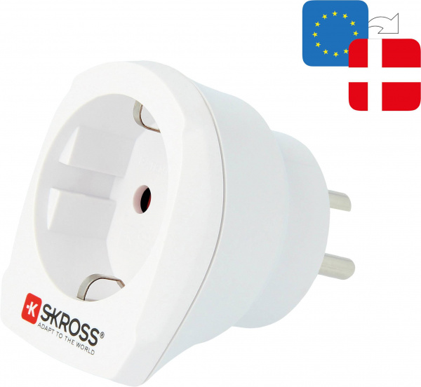 купить Skross 1.500232-E Reiseadapter  CA EU to DEN