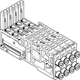 купить VMPAL-AP-4X10-QS1/4"-1 Festo Монтажная плита