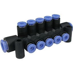 купить KM11-04-08-10 SMC KM11, One-touch Fittings Manifold Series - Port A One-touch Fitting, Port B One-touch Fitting