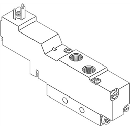 купить MEBH-5/2-1/8-L-S-B-230AC Festo Распределитель с электроуправлением / 00991026