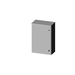 купить SCE-36R2412LP Saginaw Type-3R Hinged Cover Enclosure / ANSI-61 gray powder coating inside and out. Optional sub-panels are powder coated white.