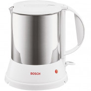 купить Чайник Bosch TWK1201N 1.7л. 1800Вт белый (нержавеющая сталь)