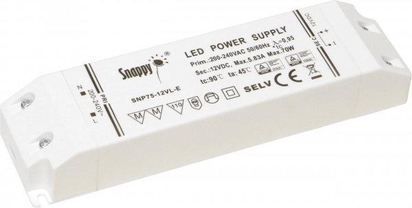 купить Dehner Elektronik Snappy SNP75-12VL-E LED-Trafo Ko