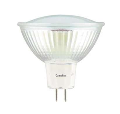 купить Лампа светодиодная LED3-JCDR/845/GU5.3 3Вт 4500К белый GU5.3 235лм 220-240В Camelion 11368