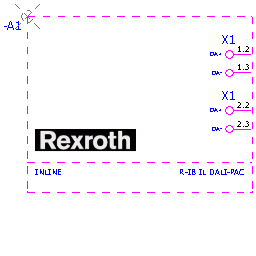 купить R911172213 Bosch Rexroth Inline-1-channel DALI master / Inline Communication modul