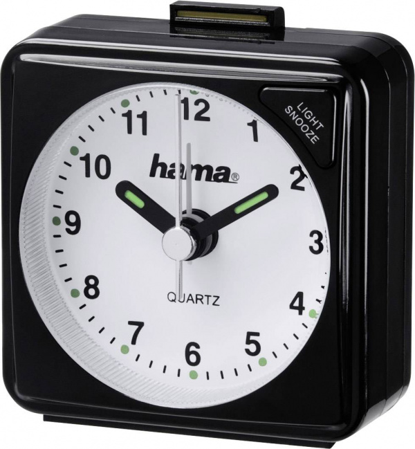 купить Hama 00136239 Quarz Wecker Schwarz Alarmzeiten 1 F