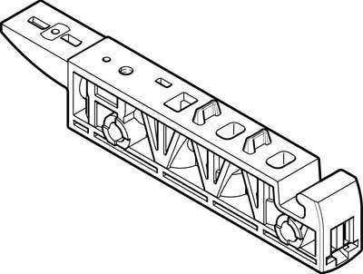 купить FESTO Anschlussplatte 1236027 VABS-C8-12XB-QX    1