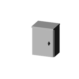 купить SCE-16R1208LP Saginaw Type-3R Hinged Cover Enclosure / ANSI-61 gray powder coating inside and out. Optional sub-panels are powder coated white.